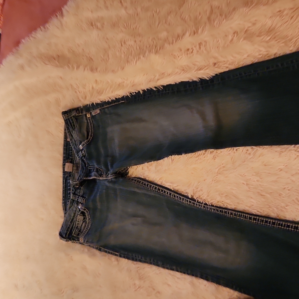 Womens Silver boot cut jeans